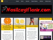 Tablet Screenshot of nasilzayiflanir.com